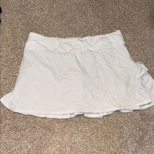 Women's Lululemon White Skirt